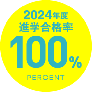 進学合格率100%