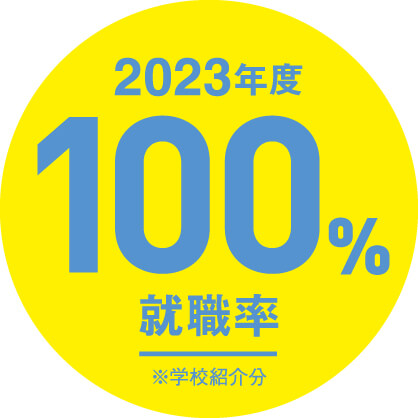 就職率100%